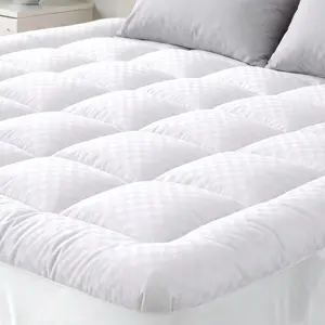 Extra Thick Mattress Pad 800 GSM, Ultra Soft Plush Overfilled Design, Breathable & Warm Comfort Layer, Fits 8–21 Inch Deep Pocket Mattresses, Machine Washable, Ideal for All Bedroom Styles