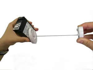 FixtureDisplays® Security Pull Box Cable Box Tether Security Cable for Cellphone Cameras 12179-NF