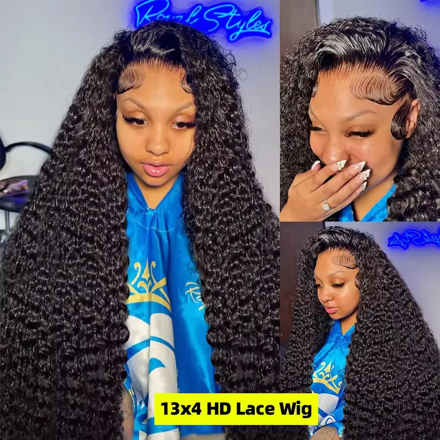 180%-13x4 HD Lace Wig Curly