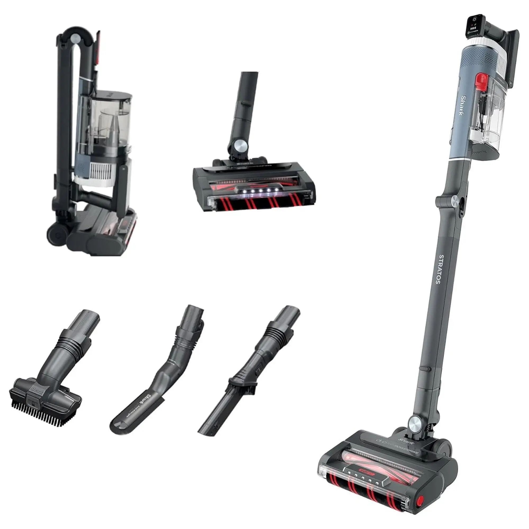 Shark Stratos Cordless Vacuum with DuoClean PowerFins (Certified Refurbished)