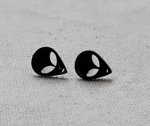Alien UFO Stud Earrings
