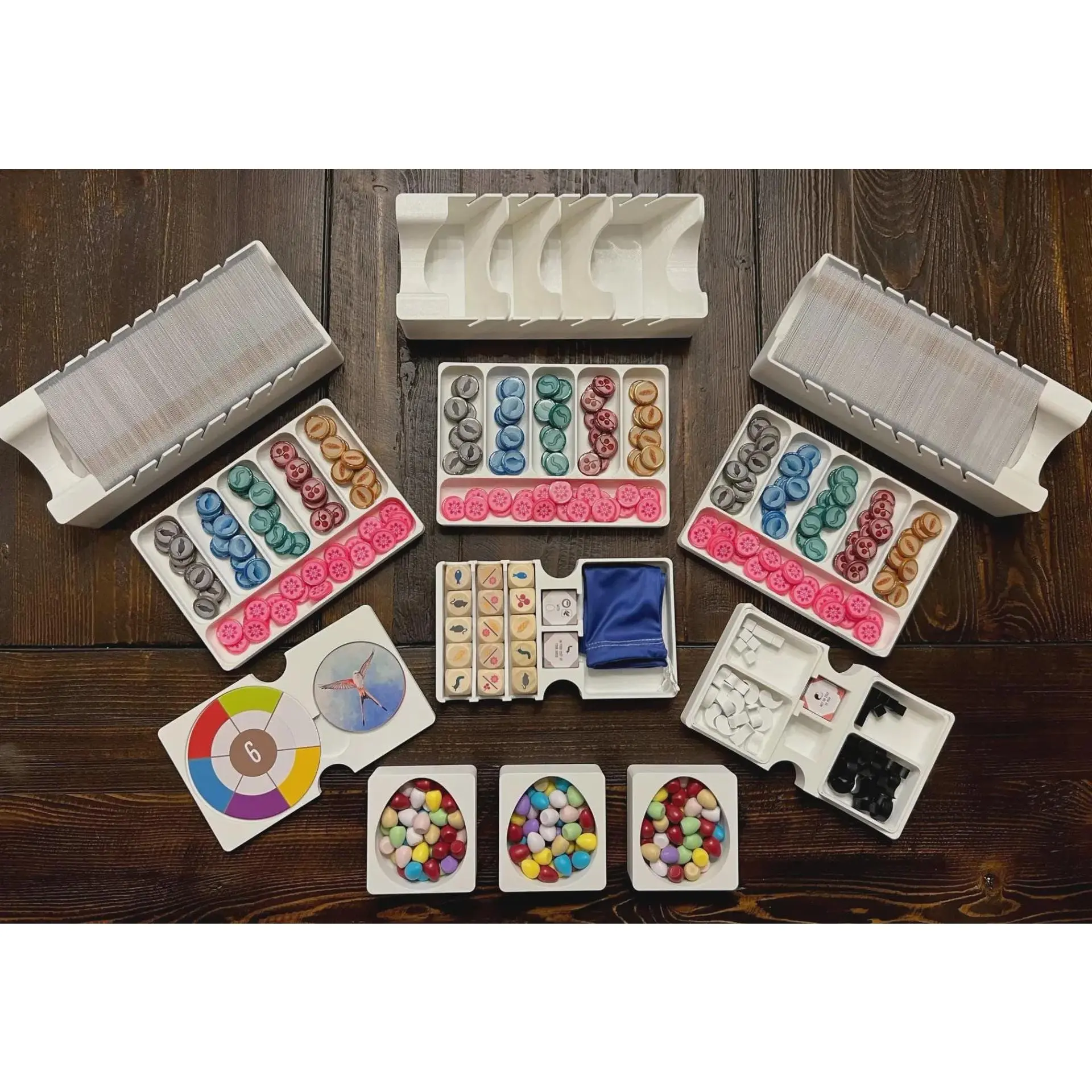Wingspan Nesting Box Insert / Organizer - Holds All Current Expansions and Room for More