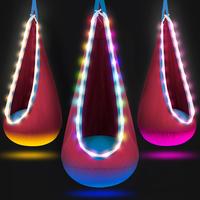 Red Blue With Led Lights