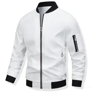 Men's casual stand up collar jacket - autumn and winter pocket design jacket, polyester lining, regular fit, smooth finish, modern men's wear, fine customizationRAIMENTRY