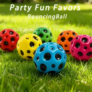Moon Ball Gravity Ball, Zero Gravity Moon Ball - Viral TikTok Bouncy Ball with Addictive Pop Sound, Extreme High Bounce Space Ball for Sensory Play & Stress Relief, Kids & Adults, Outdoor Fun, Fitness Training & Gift Idea
