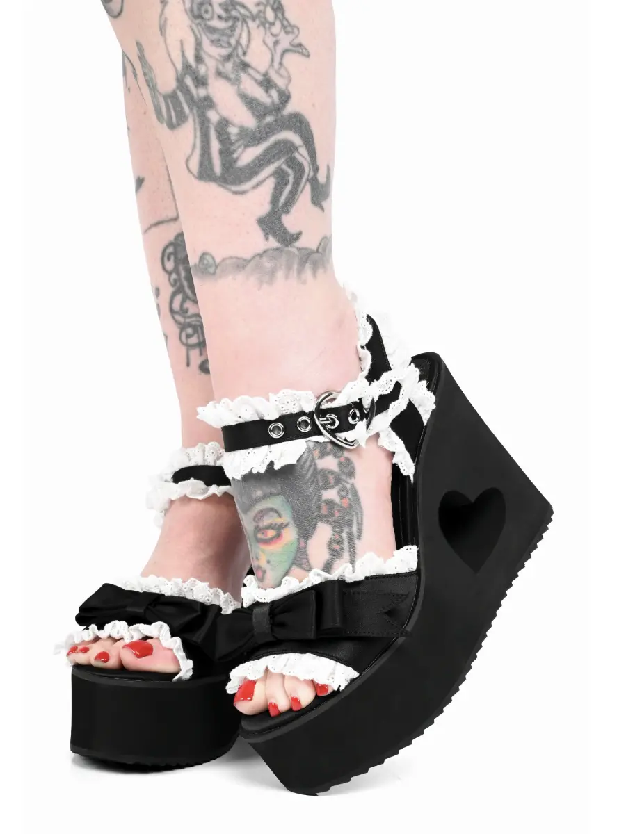 Princess Heart Heels- B&W MY VIOLET