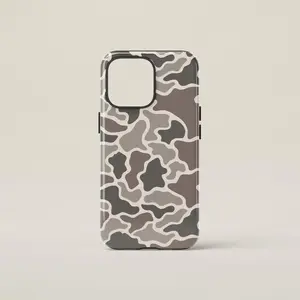 Duck Camo iPhone Protective Case - Durable Tough Design Hunting Phone Case for iPhone 17 16 15 14 13 12 Pro Max / Plus / Pro – Camo Outdoor Unisex, Heavy-Duty Protection, Perfect Gift for Hunters