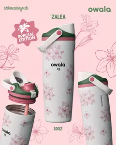 Owala FreeSip Sway 30oz Zalea Masters Theme Golf Water Bottle NEW