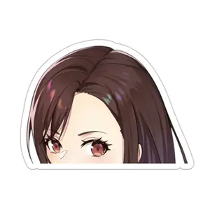 Tifa Peeker Car Waterproof Final Fantasy 7 Waifu Gaming Sticker