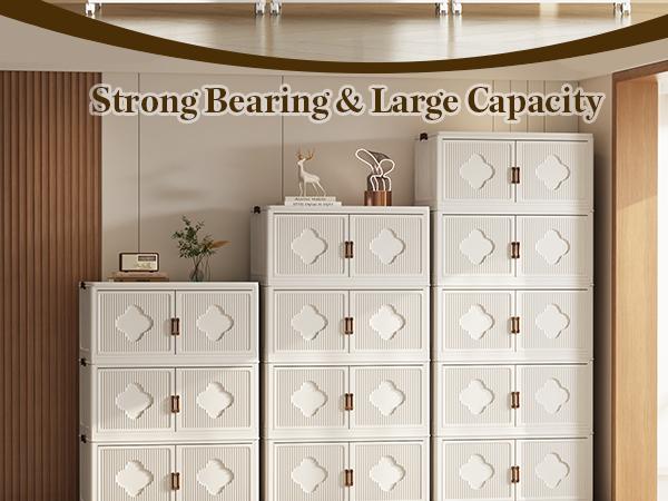 AECOJOY Storage Box Super Large Foldable with Lid Large Stackable Bins Customizable Design for Home & Office Organization High-Quality Sturdy Material Organiser