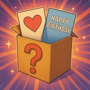 Mystery Box – 6 Cute Greeting Cards + Surprise Goodies!