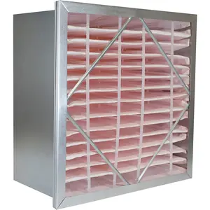 Filterbuy 20x20x6 Air Filter MERV 11 Allergen Defense Header (1-Pack), Rigid Cell Filters HVAC (Actual Size: 17.75 x 17.75 x 5.75 Inches)