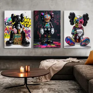 Hypebeast Inspired Canvas Wall Art, Urban Character Print for Modern Apartment Decor