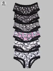 Morvia Women's Underwear Set, Comfortable Breathable Printed Panties, Casual Style Thin Fabric, Perfect for All Seasons