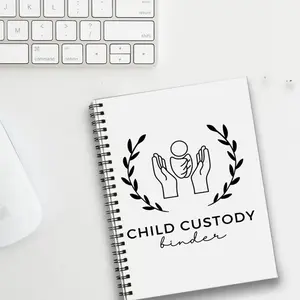 Keep Your Family Organized Child Custody Binder for Parents Court Case Tracker and Important Dates Log Notebook Personal Organizer Book