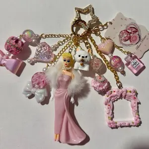 Elegant Charm - Versatile Keychain, Junk Journal Accessory, Bookmark, Bag Decoration