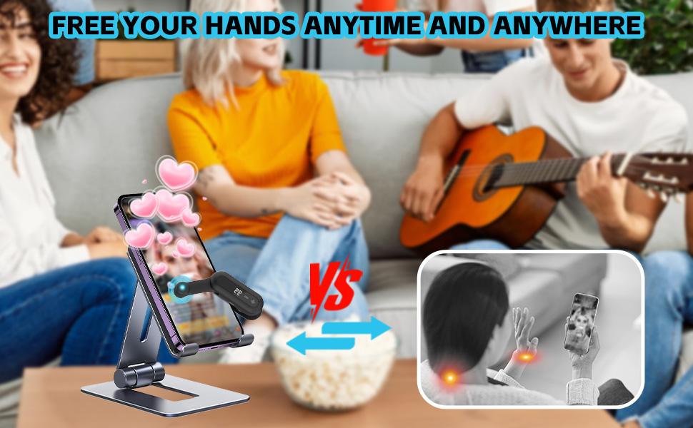 Auto Touch Smart Tapper Auto Clicker for TikTok Live, Rechargeable Adjustable Speed Instant Clicker for Likes & Tasks