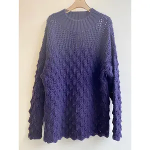 Hand-Knit Wool Sweater by Cattavelli
