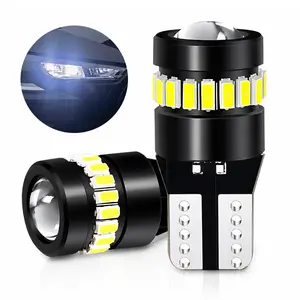 194 LED Bulbs 6000K White Bright, T10 168 2825 W5W Wedge LED Replacement Light, Canbus Error Free, 3014+3030 Chips for Car Interior Dome Map License Plate Trunk Door Lights