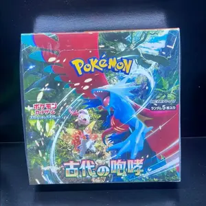 Pokémon Ancient Roar Japanese Booster Box Live Rip - Trading Card Game