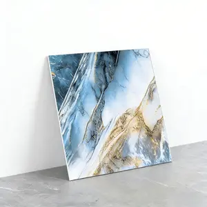 24pcs Self-Adhesive Marble Wall Tiles, Waterproof & Moisture-Resistant, Modern Luxury Design, Easy Install Removable, Kitchen Bathroom Wallpaper