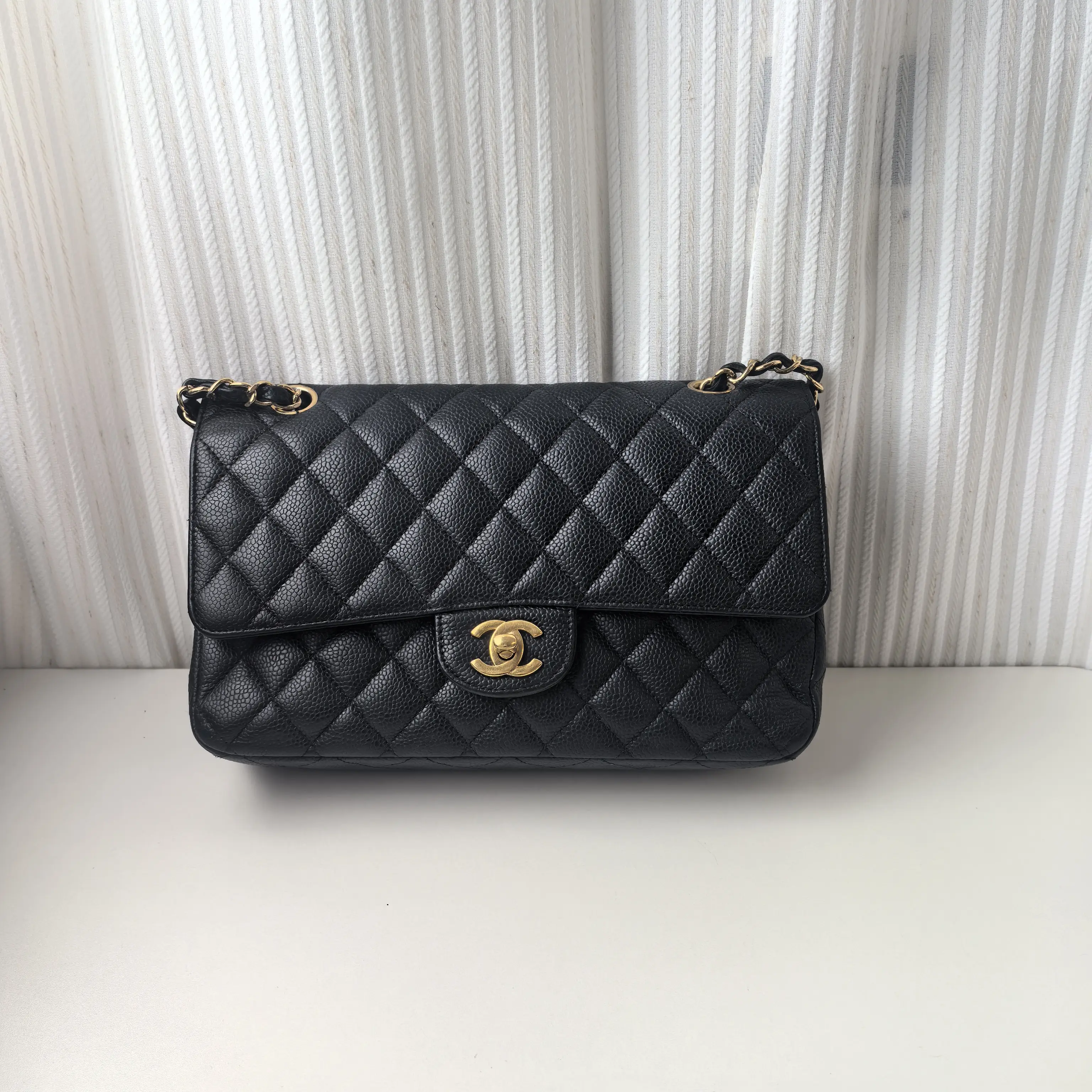 Pre-owned CHANEL caviar Crossbody Bags bag