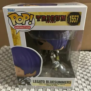 Funko Pop! Trigun Legato Bluesummers 1557 Vinyl Figure Collectible Anime Toy
