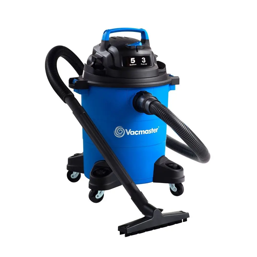 Vacmaster 5gal, 3 Peak HP Wet/Dry Vacuum – Household Wet Dry Vacuums for Home Floor Care