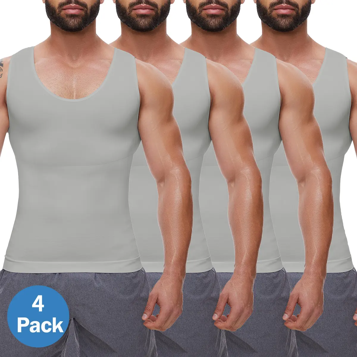 Gray (4 Pack)