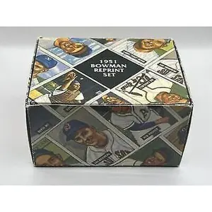 1951 Bowman Reprint Baseball Set - Not sealed, box shows some wear