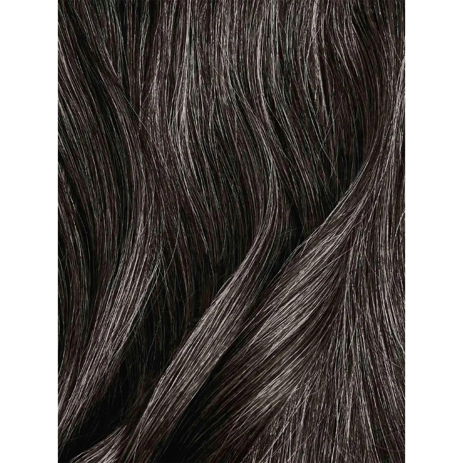 14" Dark Gray Hair Topper (65g)