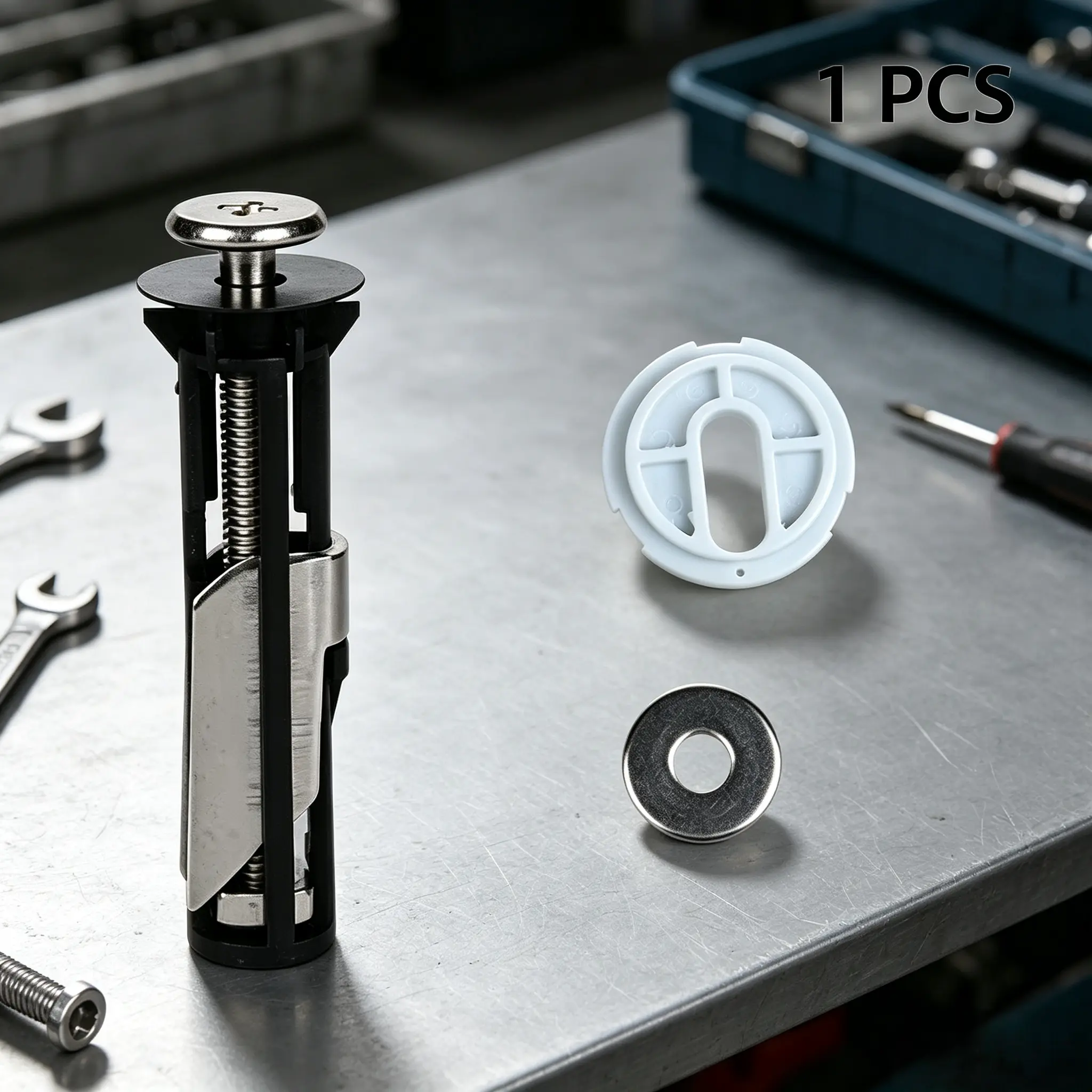 Universal Sturdy Quick-Release Toilet Seat Mount Bolts Hardware Kit for Home Users - Easy-Install Fixing Parts for Old Bathroom Toilet Lid Replacement & Seat Repair