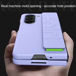 Elastic Wristband Phone Case for Samsung Galaxy Z Fold 3, Z Fold 4, Z Fold 5 Cover Protection