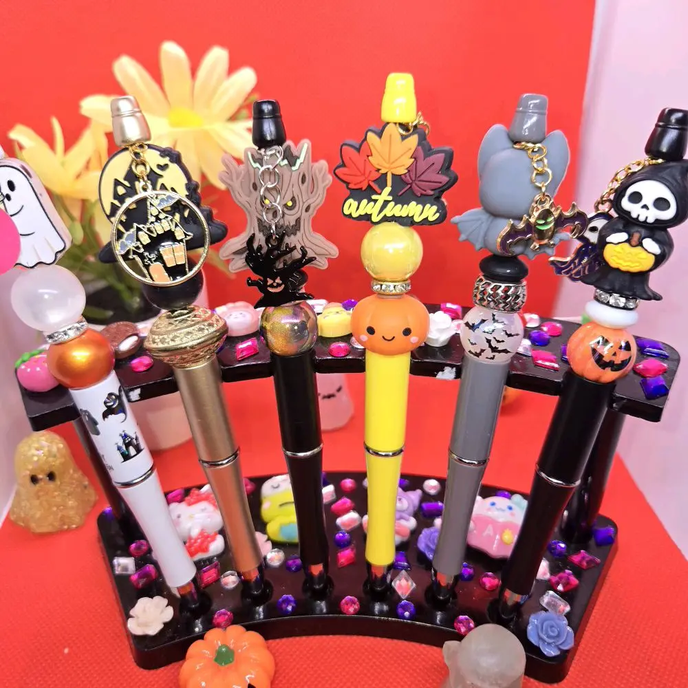 Halloween beaded pens