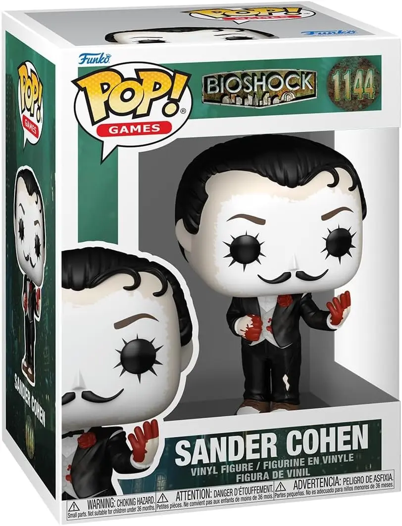 Funko Pop! Games: Bioshock - Sander Cohen - Collectable Vinyl Figure - Gift Idea - Official Merchandise - Toys for Kids & Adults - Video Game Fans - Model Figure for Collectors and Display