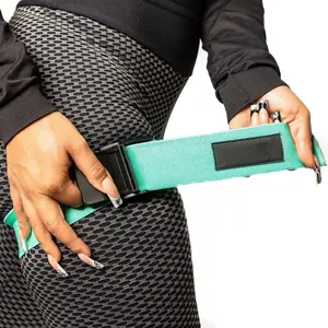 Green BFR Glute Bands for Legs and Thigh Training Versatile Strength Training Functional Fitness with Adjustable Straps