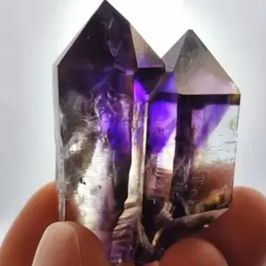 Natural mineral ornaments