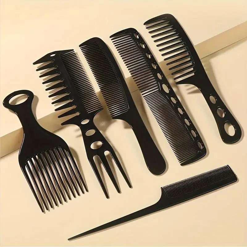 Barber Hairdressing Comb, For Hair Styling, Detangling Hair Brush, Anti Tangle Brush, Barber Tools
