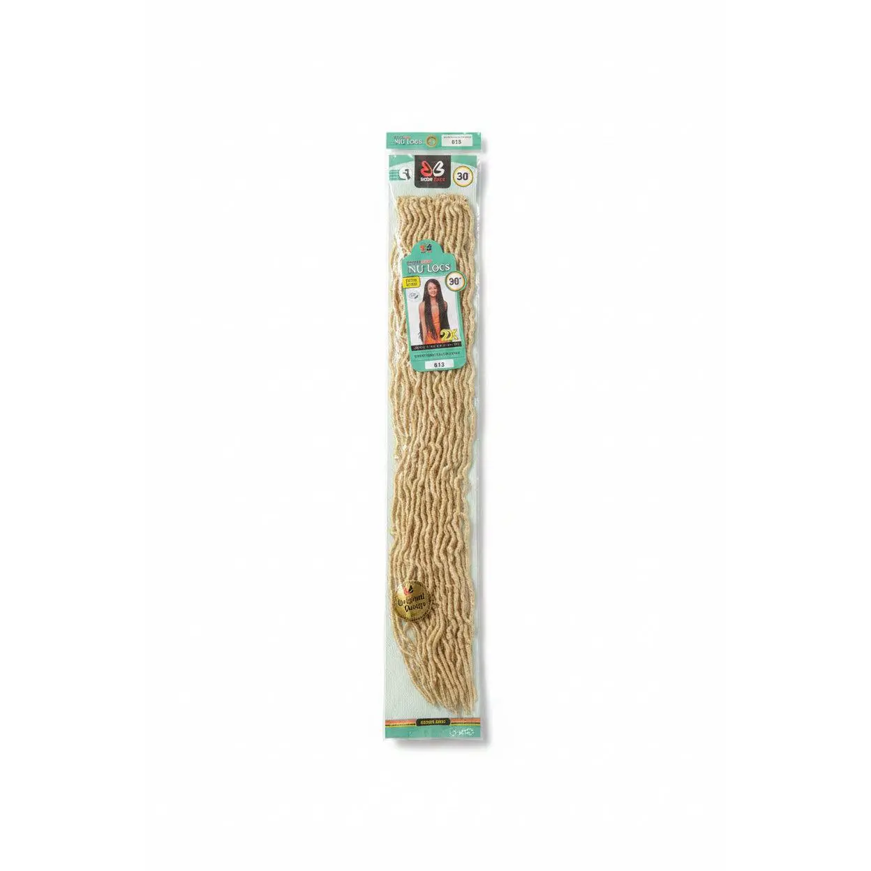 Bobbi Boss NU LOCS Extra Long 30” 2X Crochet Braiding Hair – Color 613
