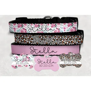 Personalized Dog Collar And Custom Tag
