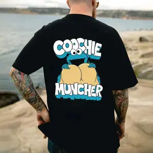 NSFW, dark humor Shirt, Coochie Muncher Printed Men's T-shirt