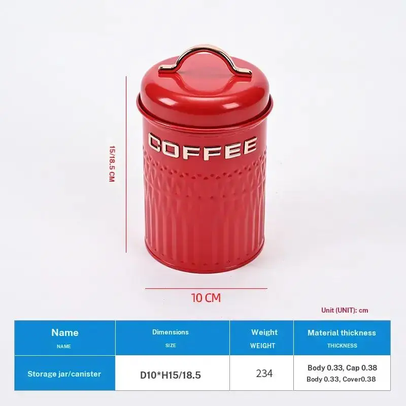 Coffee storage canister
