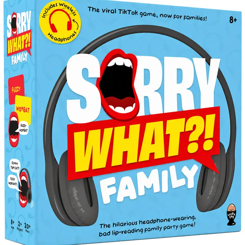 Sorry What?! Family Edition - The Viral Headphone Challenge Game