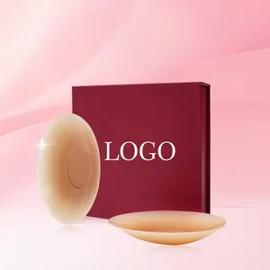 Delicate Adhesive-Free Bra Pads Pure silicone. Sensitive-specific chest patch. Comes with magnetic case Non-Adhesive Nipple Covers Women's Support Accessories Womenswear Original