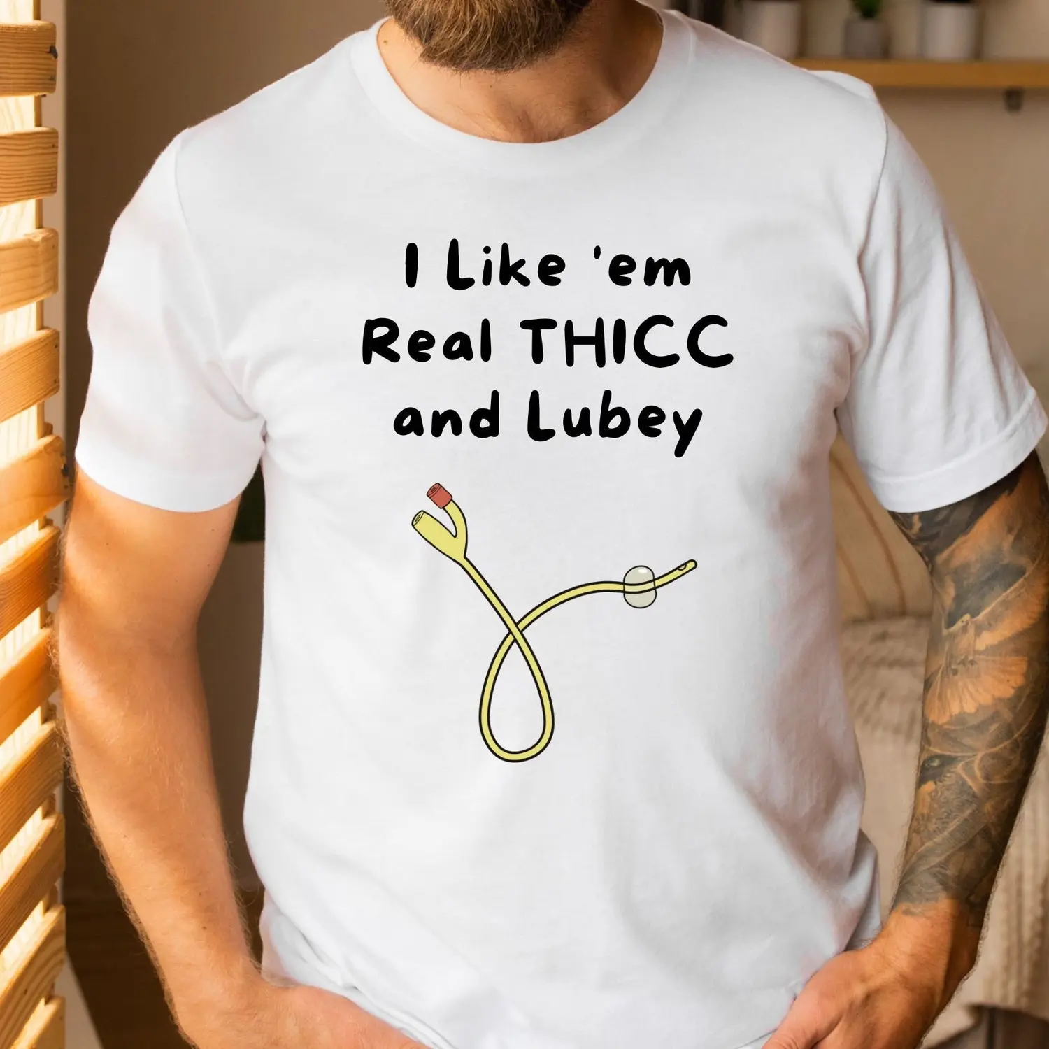 Funny nurse shirt, Foley urinary catheter, urology humor, gift for doctor urologist ER ICU OR nurse T-shirt, health care worker Tshirt R