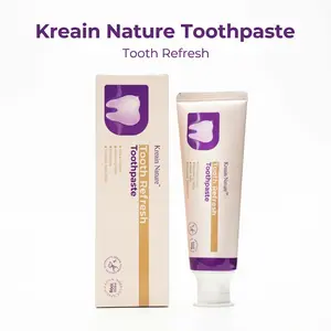 Kreain Nature 6 Tooth Refresh Toothpaste for Fresh Breath Prevent Tooth Loss with Natural Ingredients