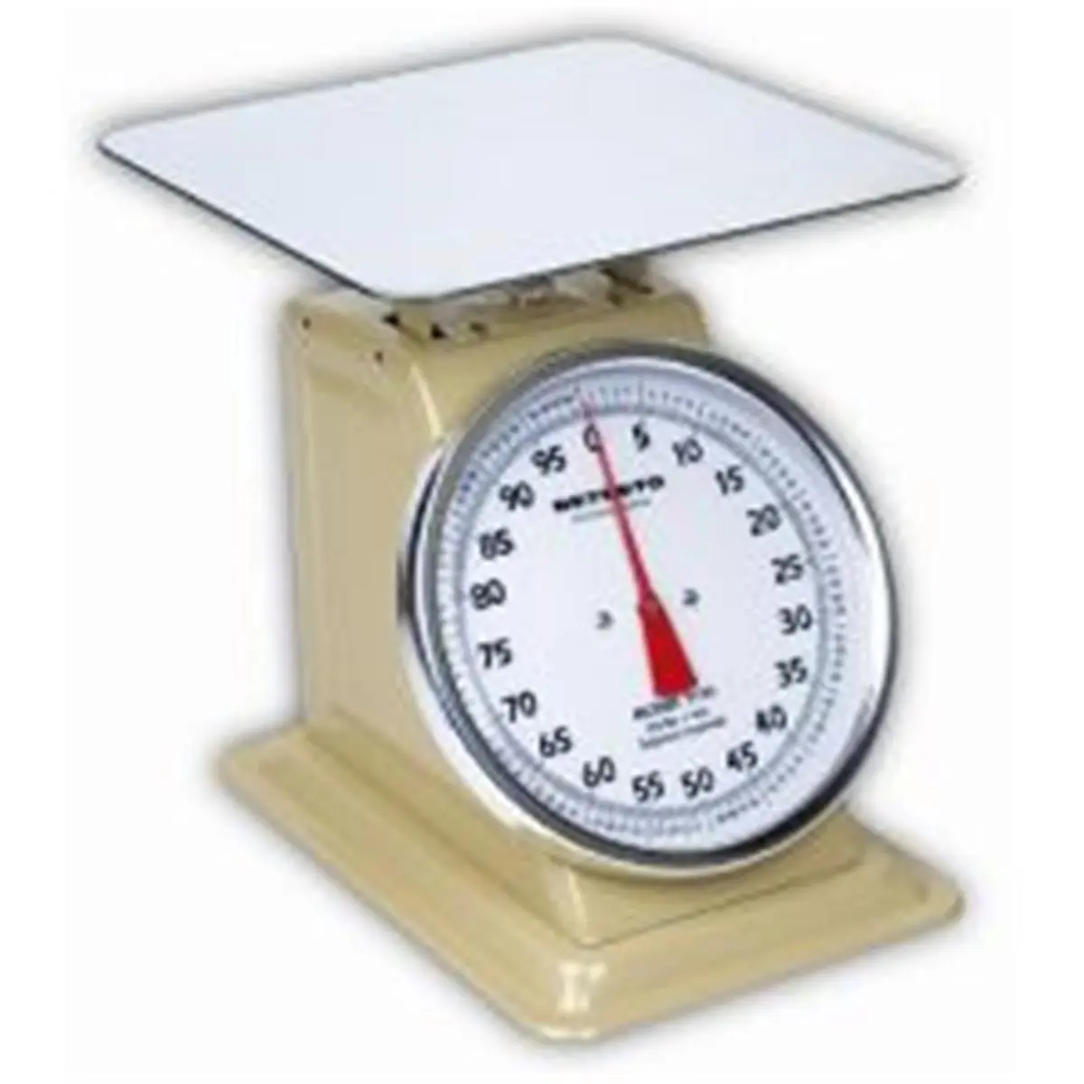 Detecto Heavy-Duty Top-Loading Dial Kitchen Scale - Chrome-Plated Steel, Large High-Capacity Kitchen Utensil with Shipping Options, Size Variants for Home Cooking
