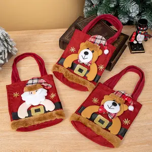 Portable Gift Bags with Handles, Holiday Decor Candy Bags for Party Favors & Daily Use