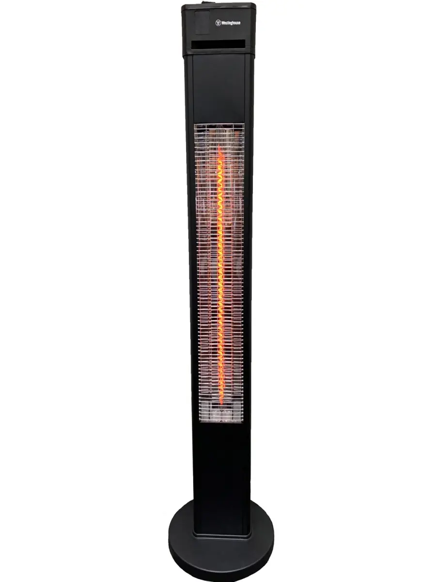Westinghouse Radiant Heat Infrared Electric Outdoor Heater - Freestanding, All-Season, Efficient Heater for Enclosed Areas