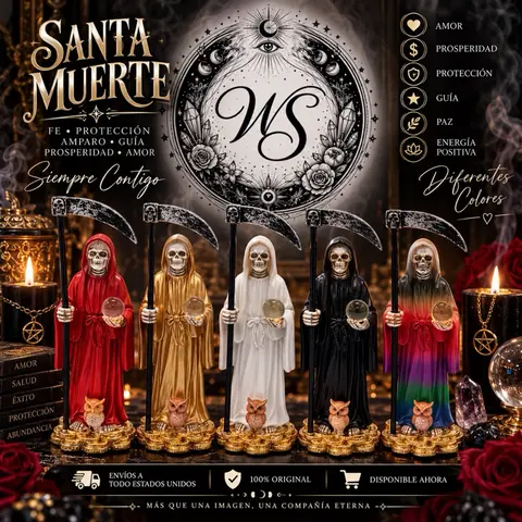Santa muerte 6 inch/ 15 cm